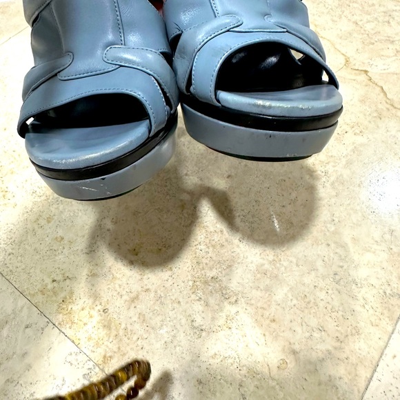 Balenciaga Light Blue Gladiator Heel - Picture 7 of 7